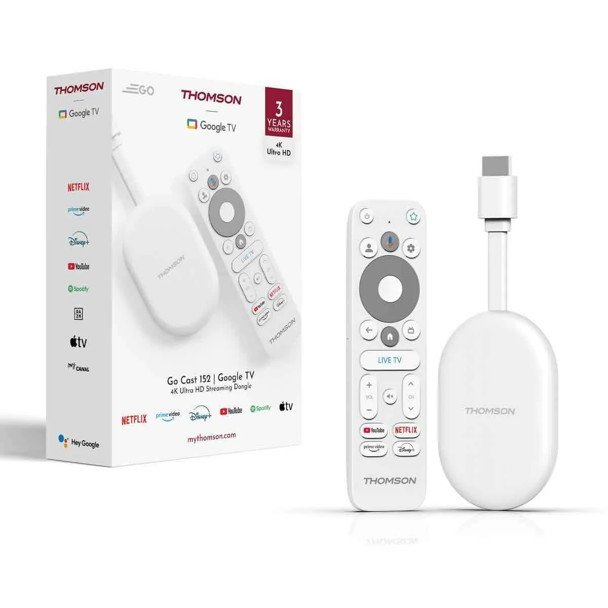 THOMSON 152 Go Cast packaging