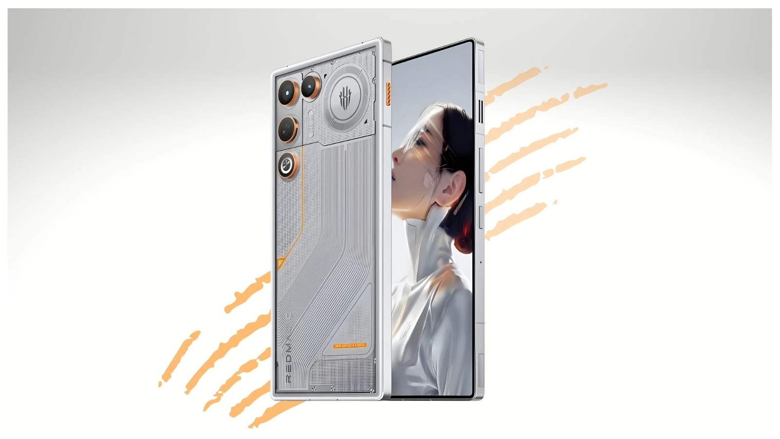 REDMAGIC 11 Air Trace Edition ufficiale: 16/512 GB con accenti arancioni