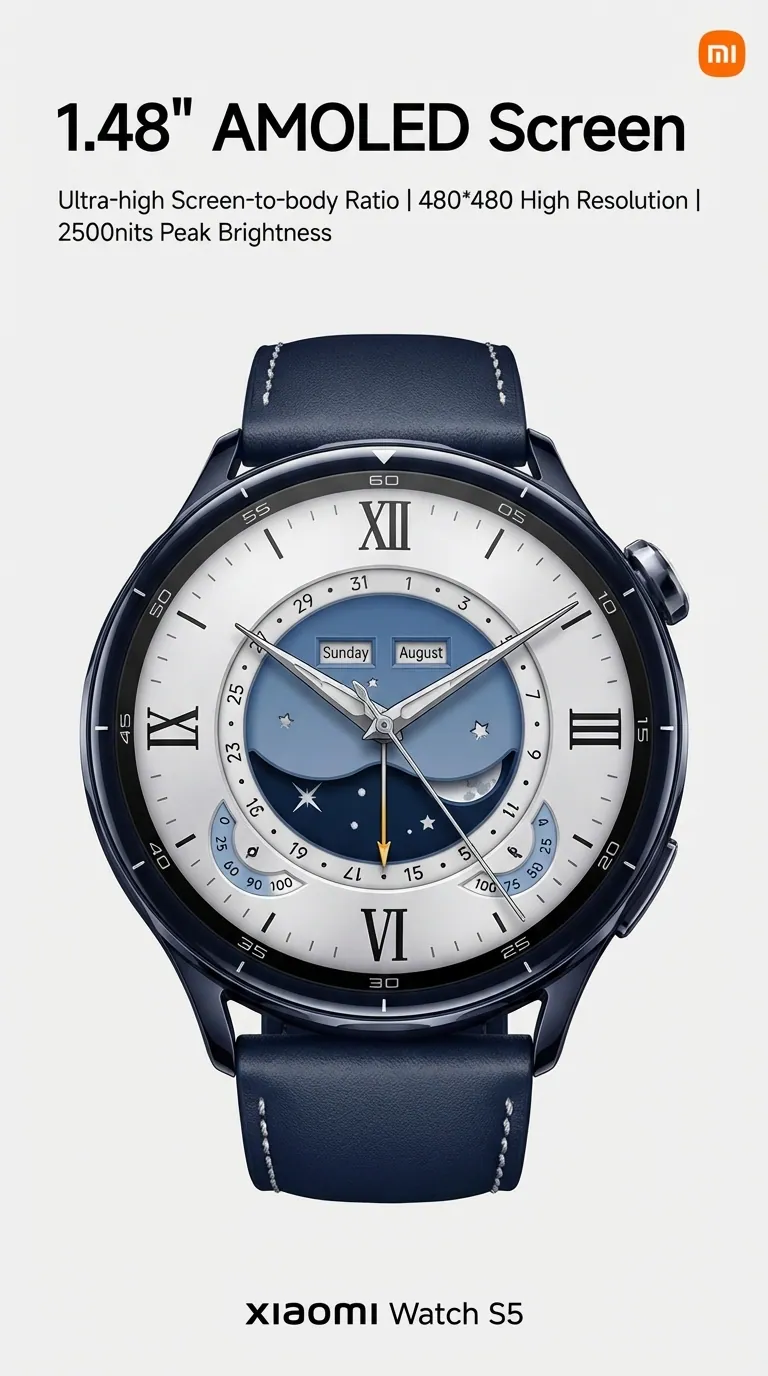 Xiaomi Watch S5 display