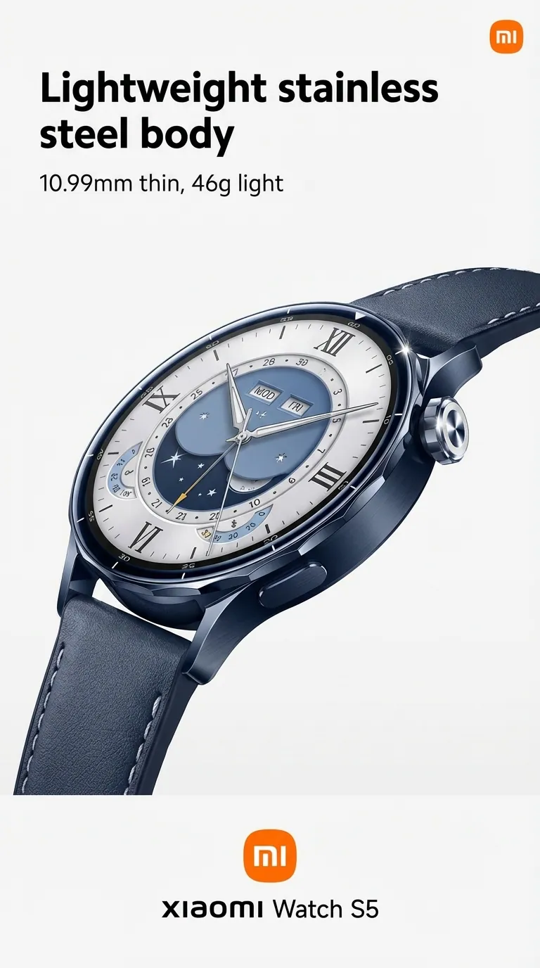 Xiaomi Watch S5 dettagli