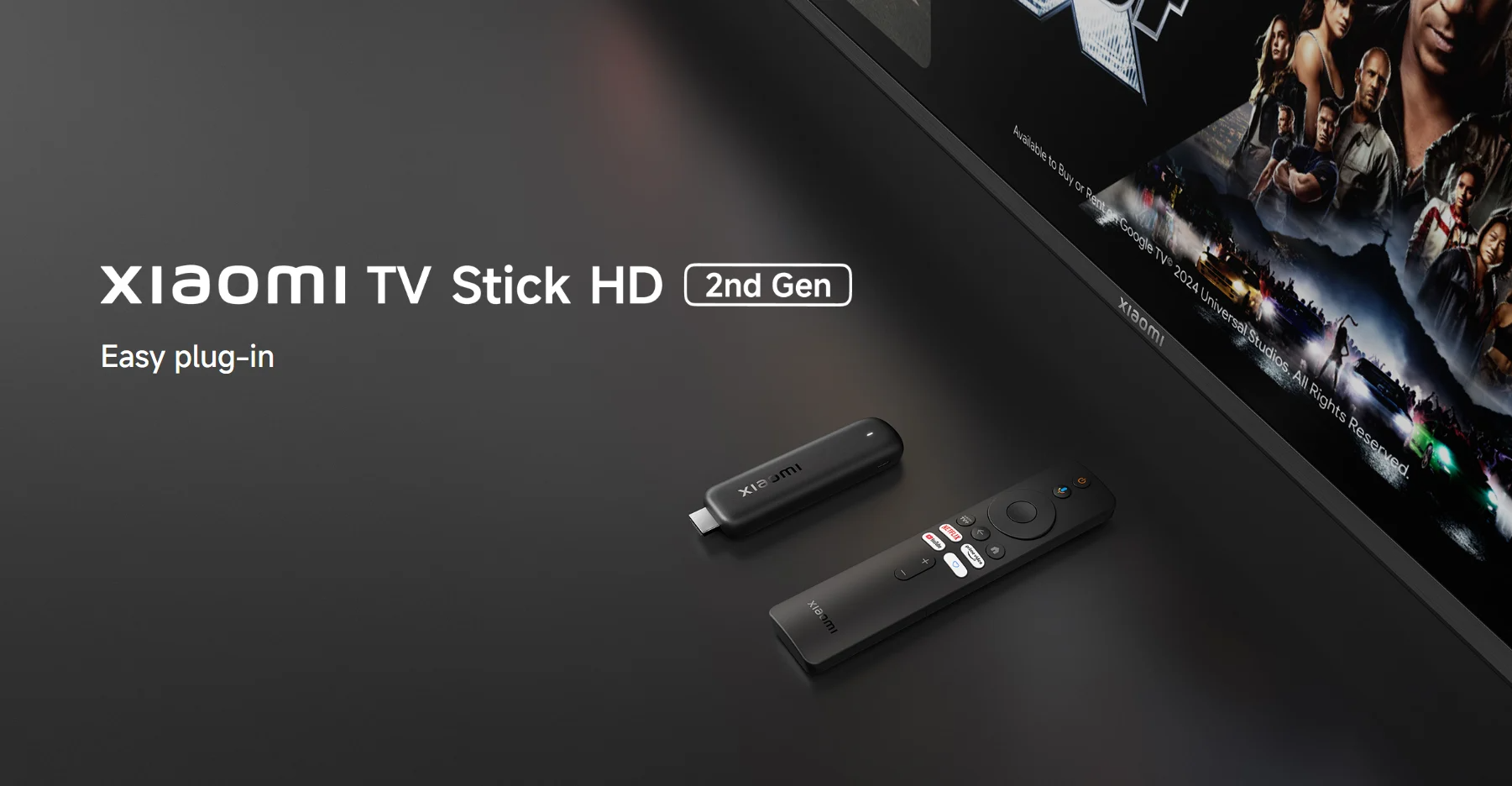 Xiaomi TV Stick HD 2nd Gen immagine promozionale