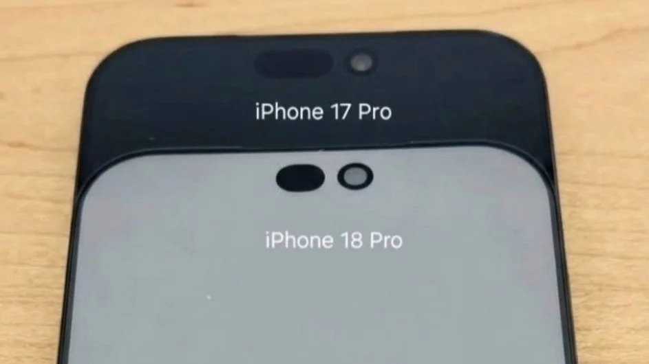 iPhone 17 Pro vs iPhone 18 Pro Dynamic Island confronto