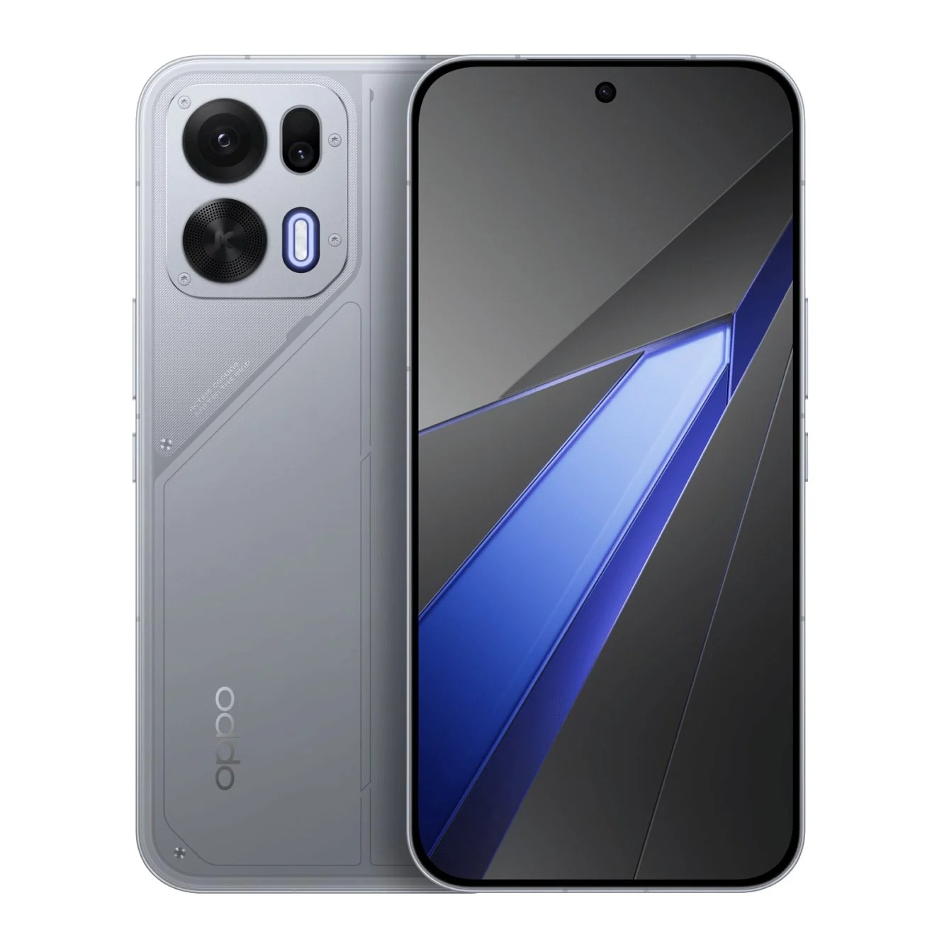 Oppo K15 Pro Plus colorazione Origin Gray, grigio metallico