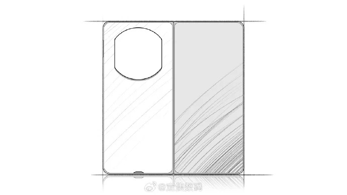 Huawei Mate X8 concept modulo fotocamera