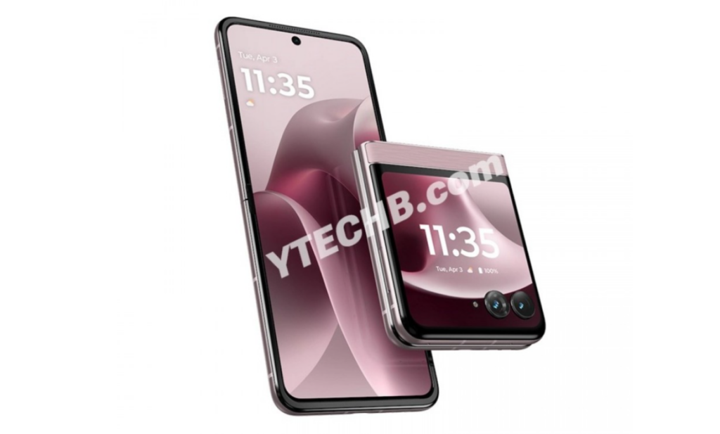 Motorola Razr 70: render ufficiali e colori del pieghevole