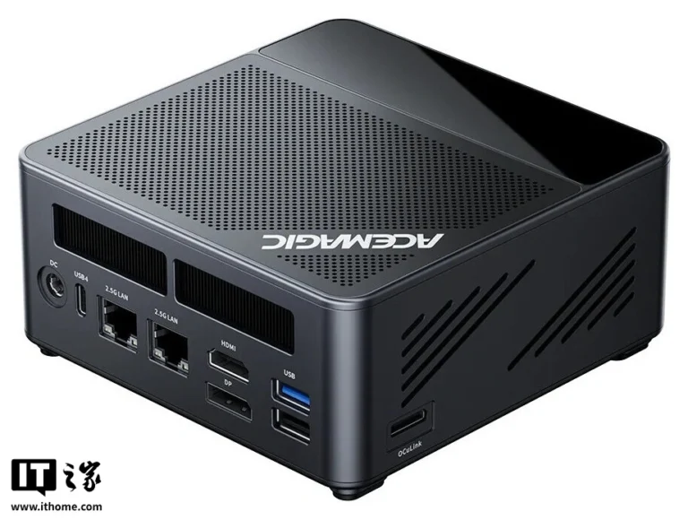 ACEMAGIC F5A mini PC con Ryzen AI 9 HX 470 e OCuLink