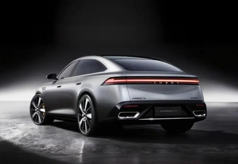 Chery Arrizo X debuts with 0.196 Cd drag, previews next-gen fuel and hybrid sedan at Beijing Auto Show