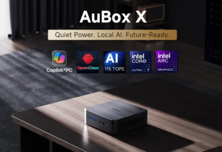 CHUWI AuBox X packaging prodotto