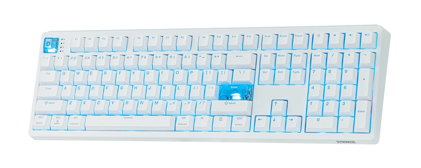 EPOMAKER 推出全配列磁轴键盘 HE108，10000mAh 电池续航 500 小时