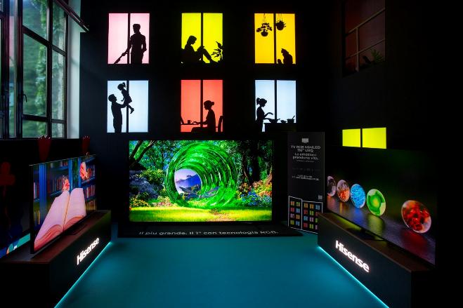 Hisense al Fuorisalone 2026 con The Colorful District