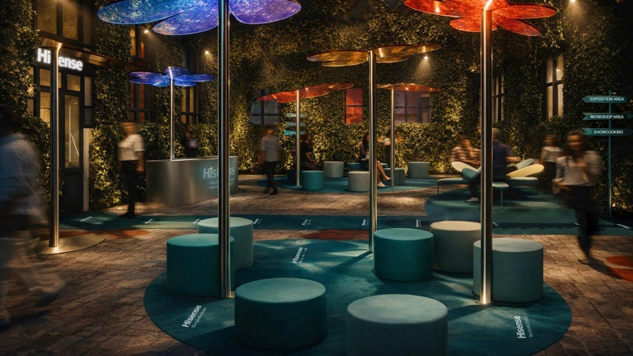 HISENSE PRESENTA THE COLORFUL DISTRICT AL FUORISALONE 2026