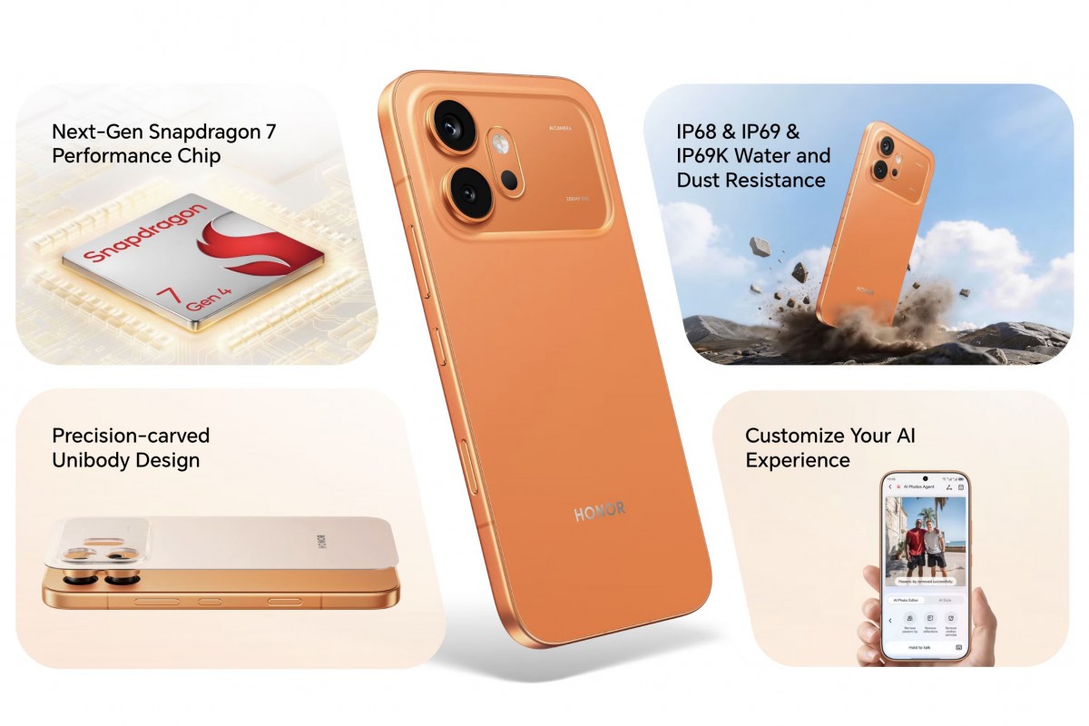 Honor 600 key specs