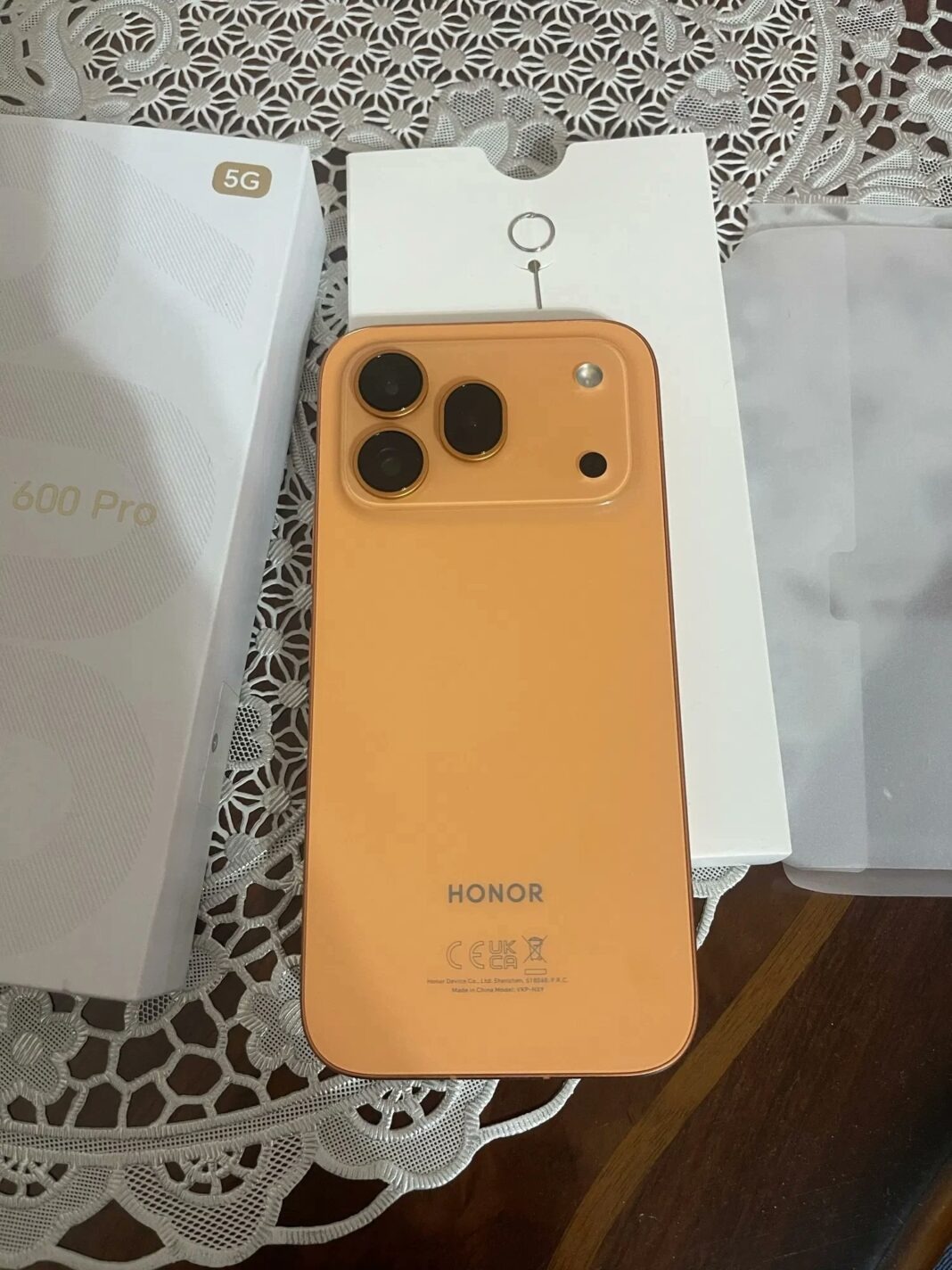 Honor 600 Pro vista posteriore