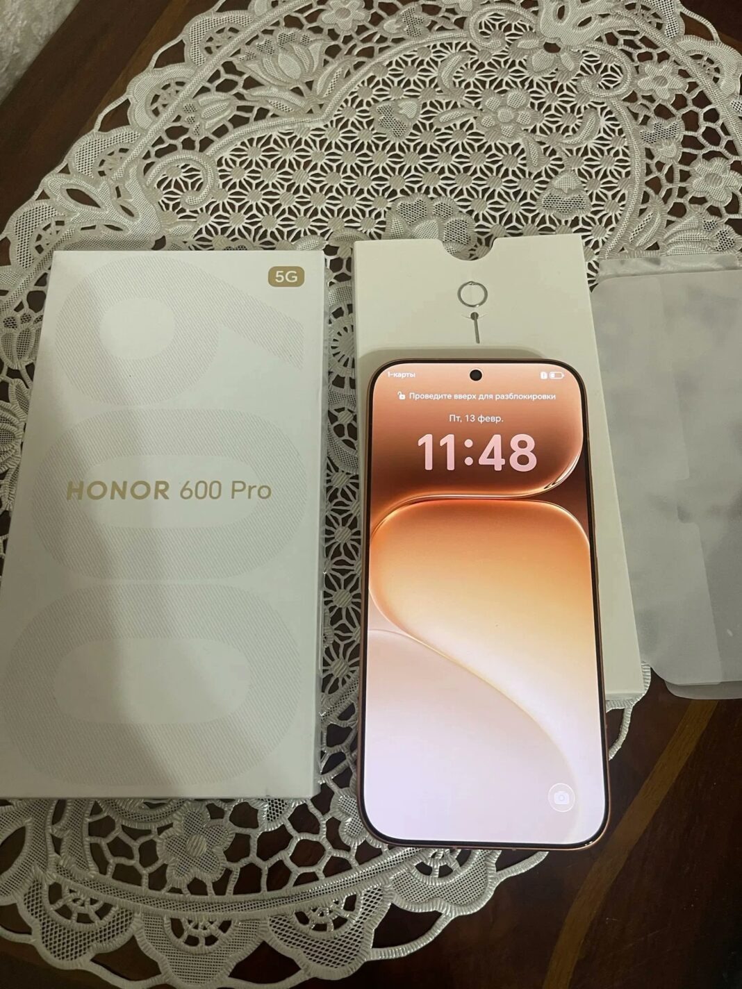 Honor 600 Pro vista frontale