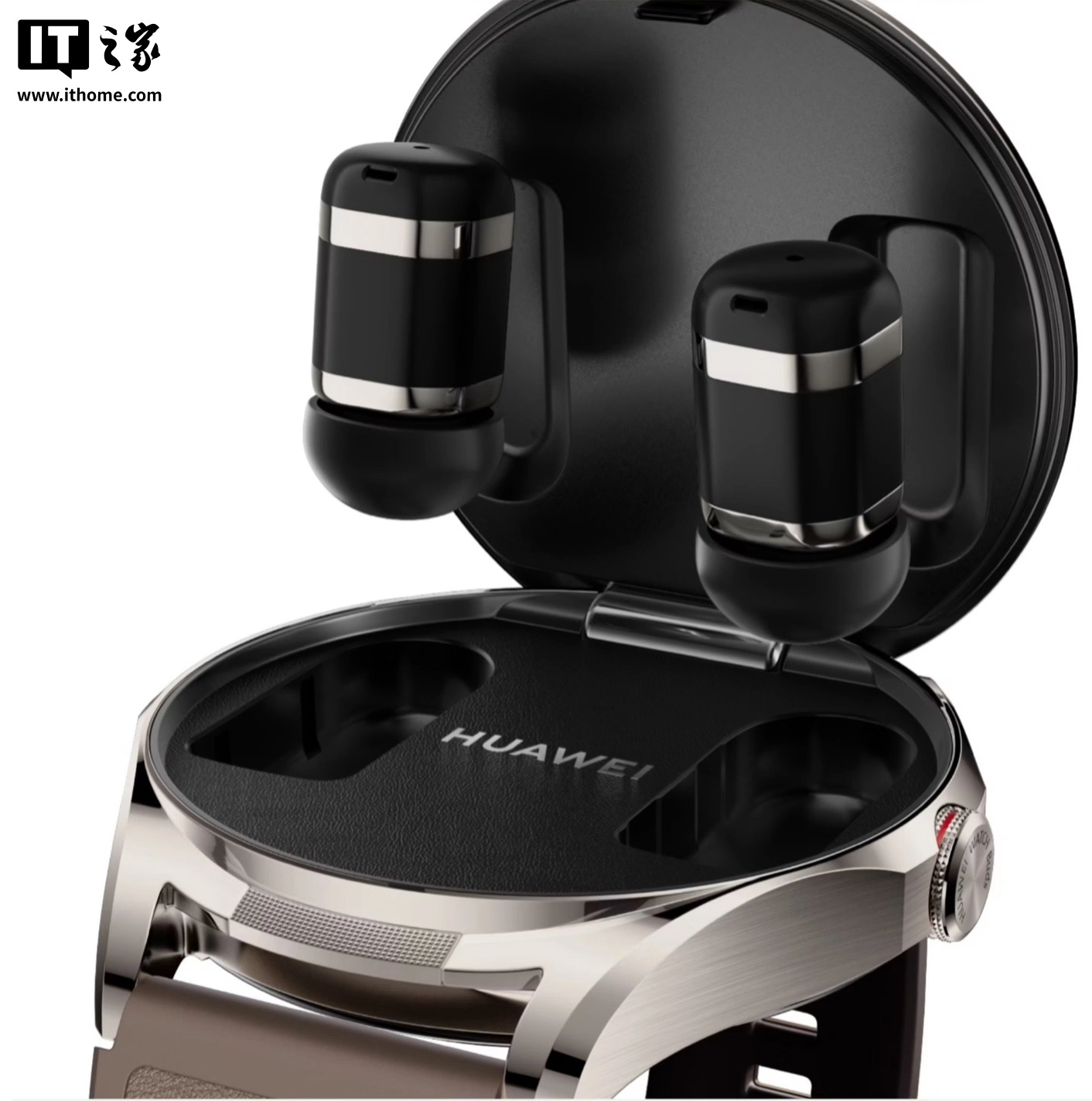 åŽä¸º WATCH Buds 2 耳机手表二åˆä¸€é¢„售:钛åˆé‡‘表体ã€3000 尼特峰值亮度,3488 元起