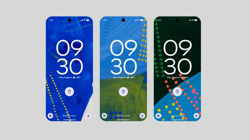 Wallpaper dedicati del Google Pixel 10a Isai Blue