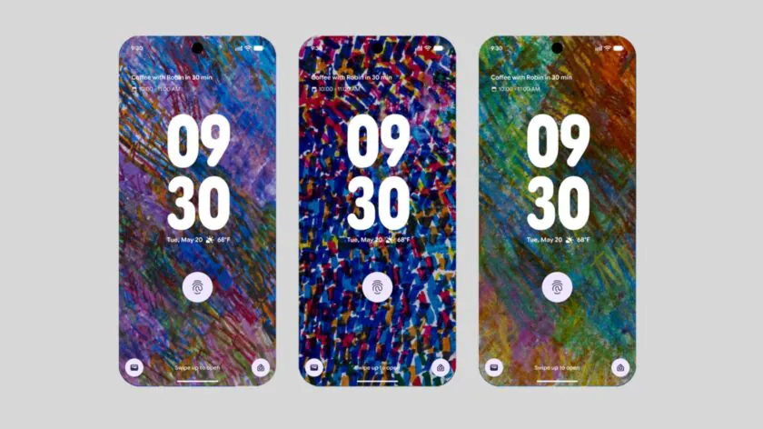 Altri wallpaper esclusivi del Google Pixel 10a Isai Blue