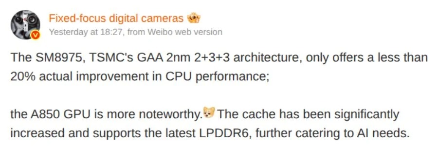 Render associato al leak sullo Snapdragon 8 Elite Gen 6 Pro