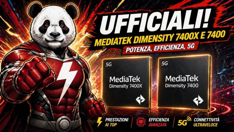 MediaTek Dimensity 7450 e 7450X packaging prodotto