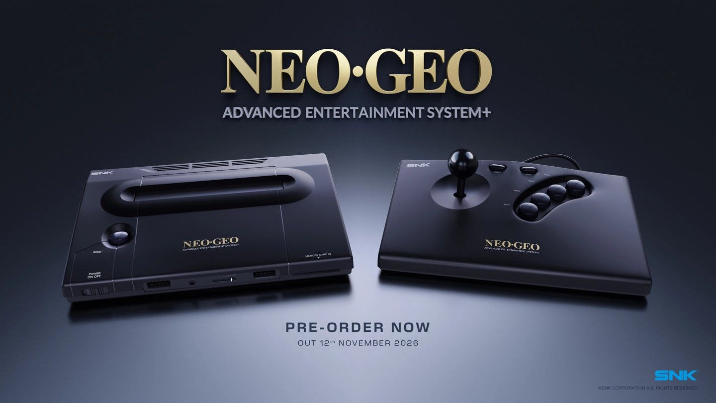NeoGeo AES+ SNK torna dopo 35 anni