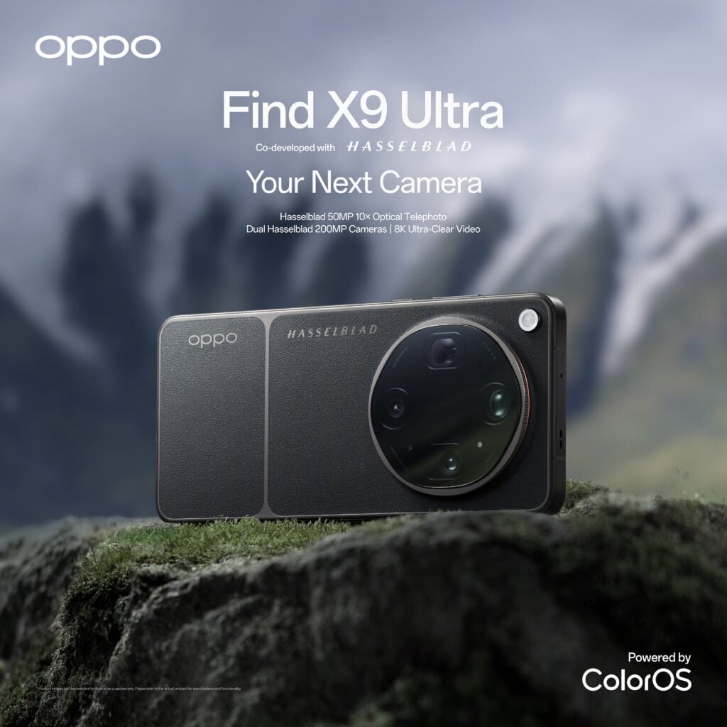 OPPO Find X9 Ultra Earth Explorer Master Set: debutto con doppio 200MP