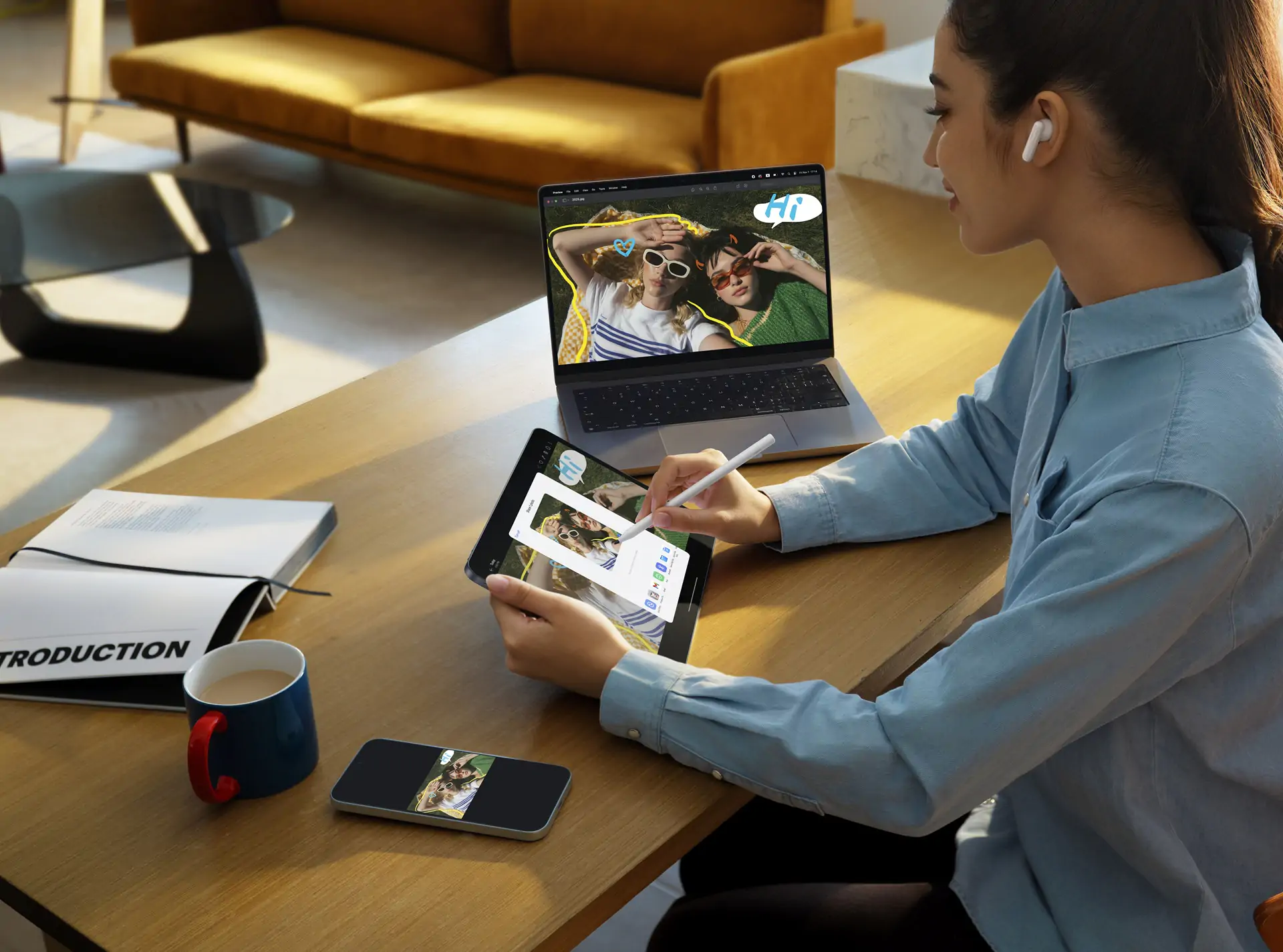OPPO Pad 5 uff - Lifestyle