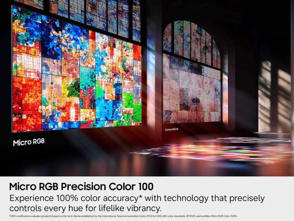 Samsung Micro RGB TV 2026