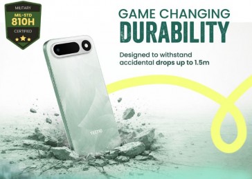 Tecno Pop X 5G is IP64 Pro-rated and has MIL-STD-810H certification