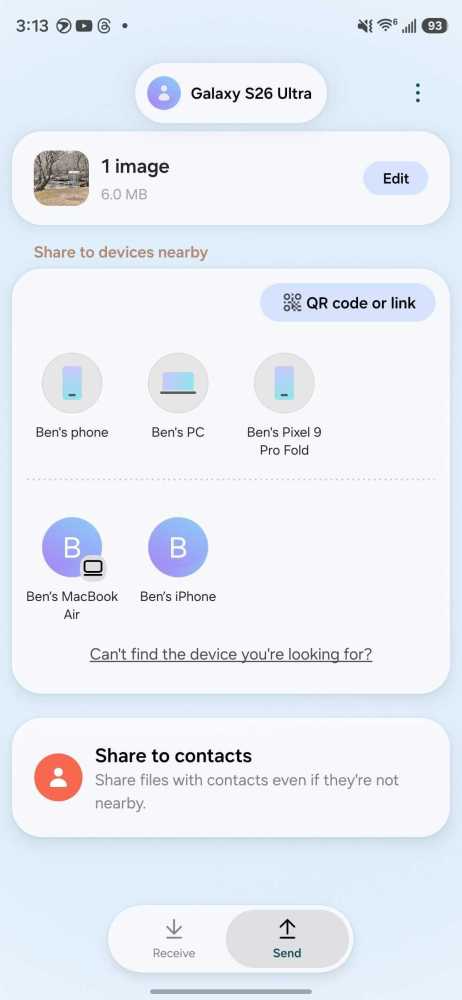 Airdrop Android