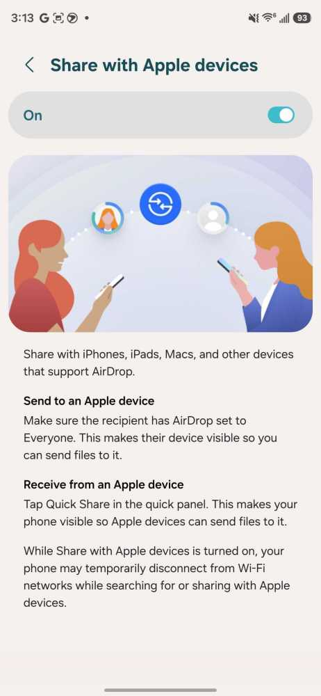 Airdrop Android