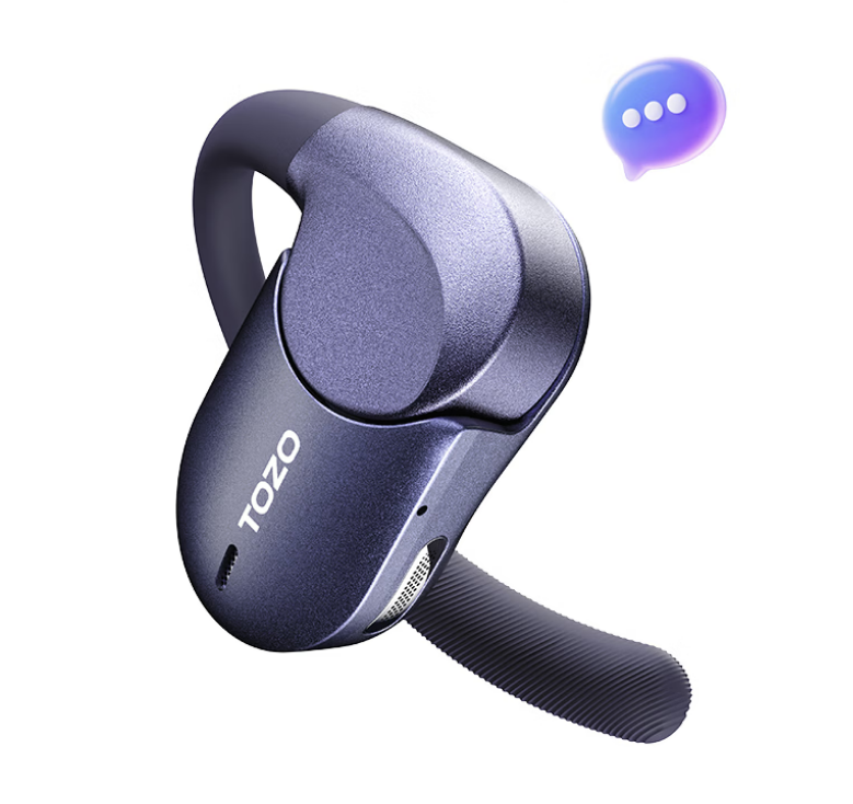 Tozo Open X2 Pro con custodia touch LCD e controlli integrati