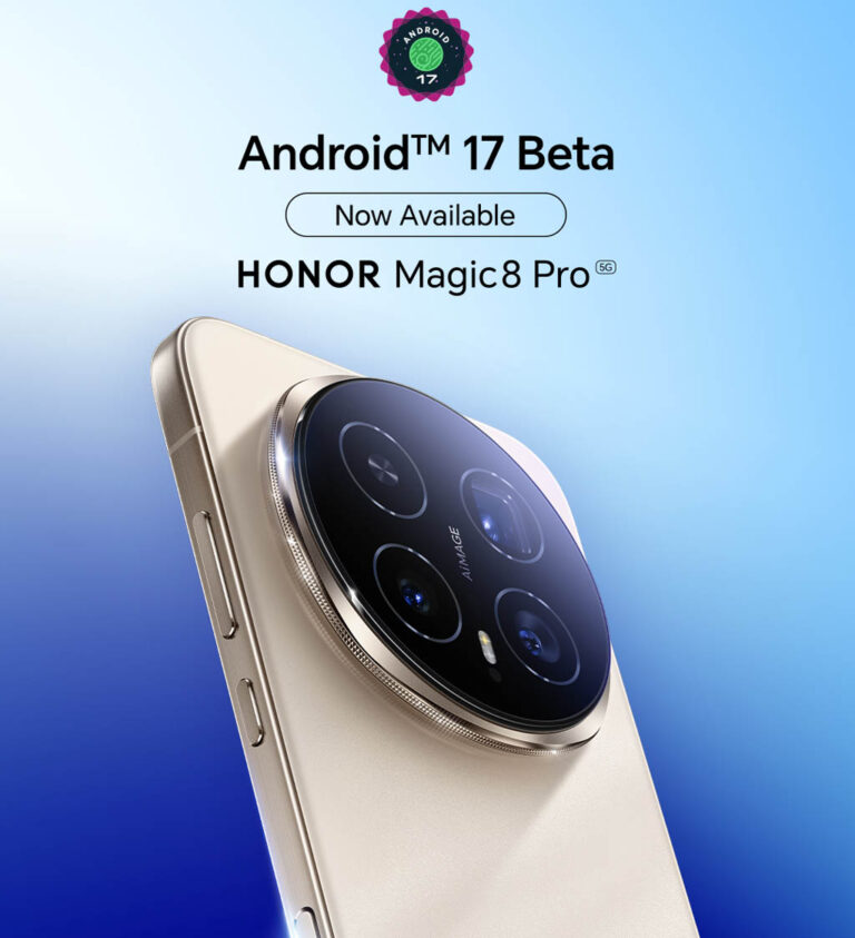 Android 17 Beta su Honor Magic 8 Pro