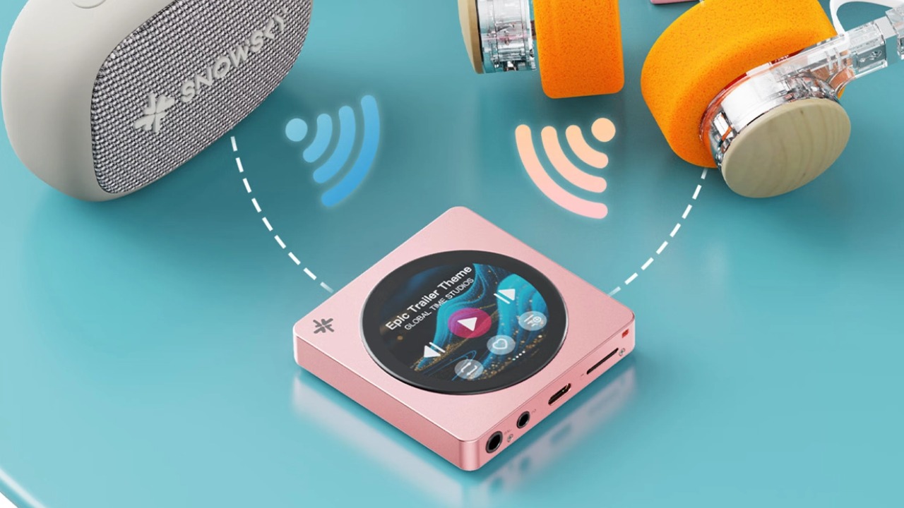 飞傲雪漫天 DISC 便携播放器白色款上市:双音频 DAC + 双输出接口,549 元