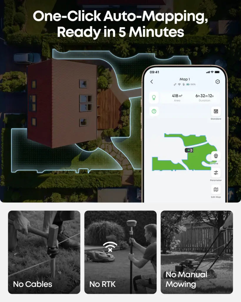 Anker’s eufy C15 robotic lawnmower
