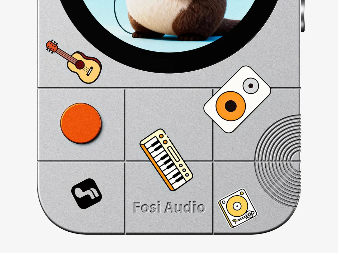 fosis 150 headphone amp snaps to your iphone instead of dangling