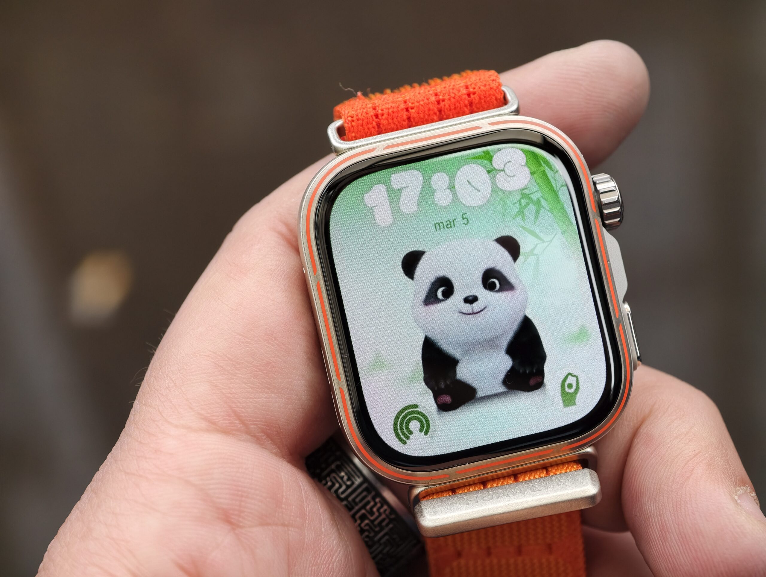 Watch face panda Huawei Watch Fit 5 Pro