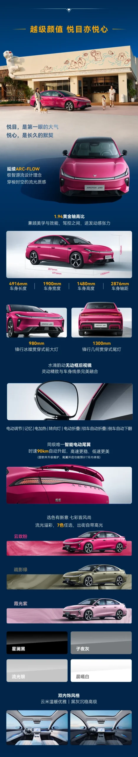 北汽极狐贝塔 S3 上市:充电版 7.98 万元起,换电版电池租用 5.98 万元起