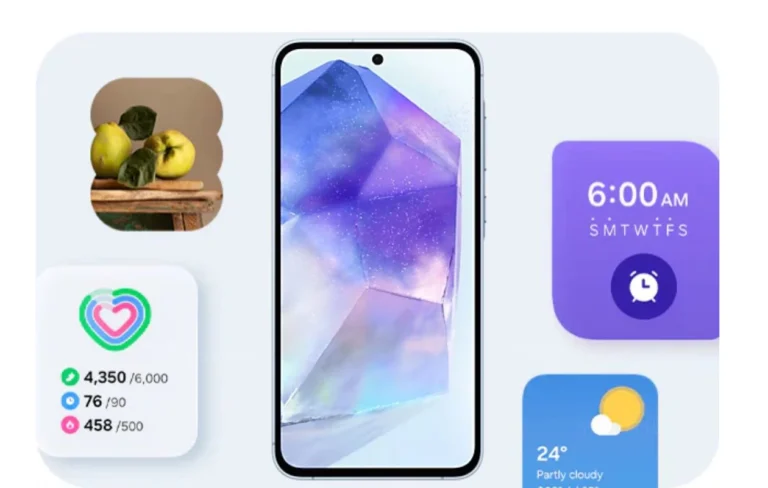 One UI 8.5 su Galaxy A55 e Tab S9