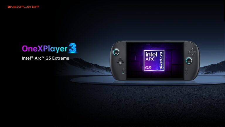 OneXPlayer 3 con Intel Arc G3 Extreme e OLED da 8,8 pollici screenshot articolo