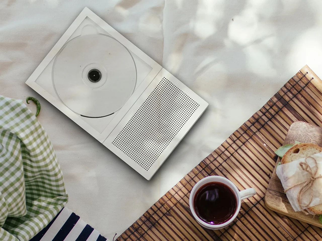 Streaming made music feel invisible. This $199 Portable CD player fixes that