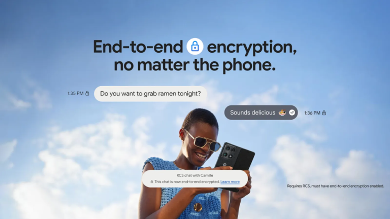 RCS tra Android e iPhone con crittografia end-to-end