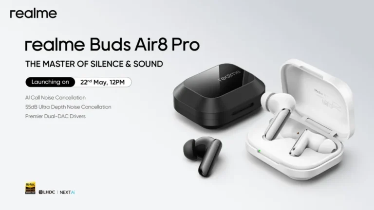 Realme Buds Air 8 Pro e Watch S5