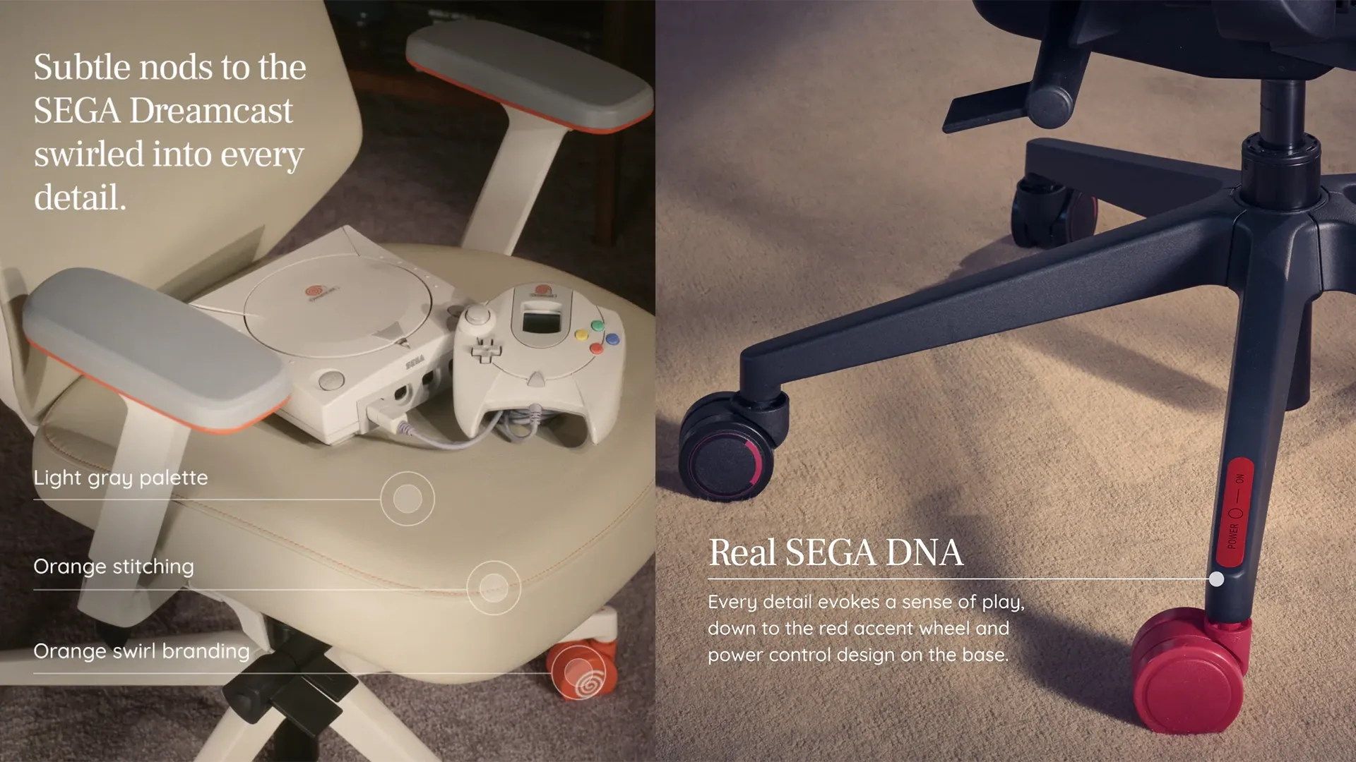 SEGA Dreamcast & Genesis Desk Chairs