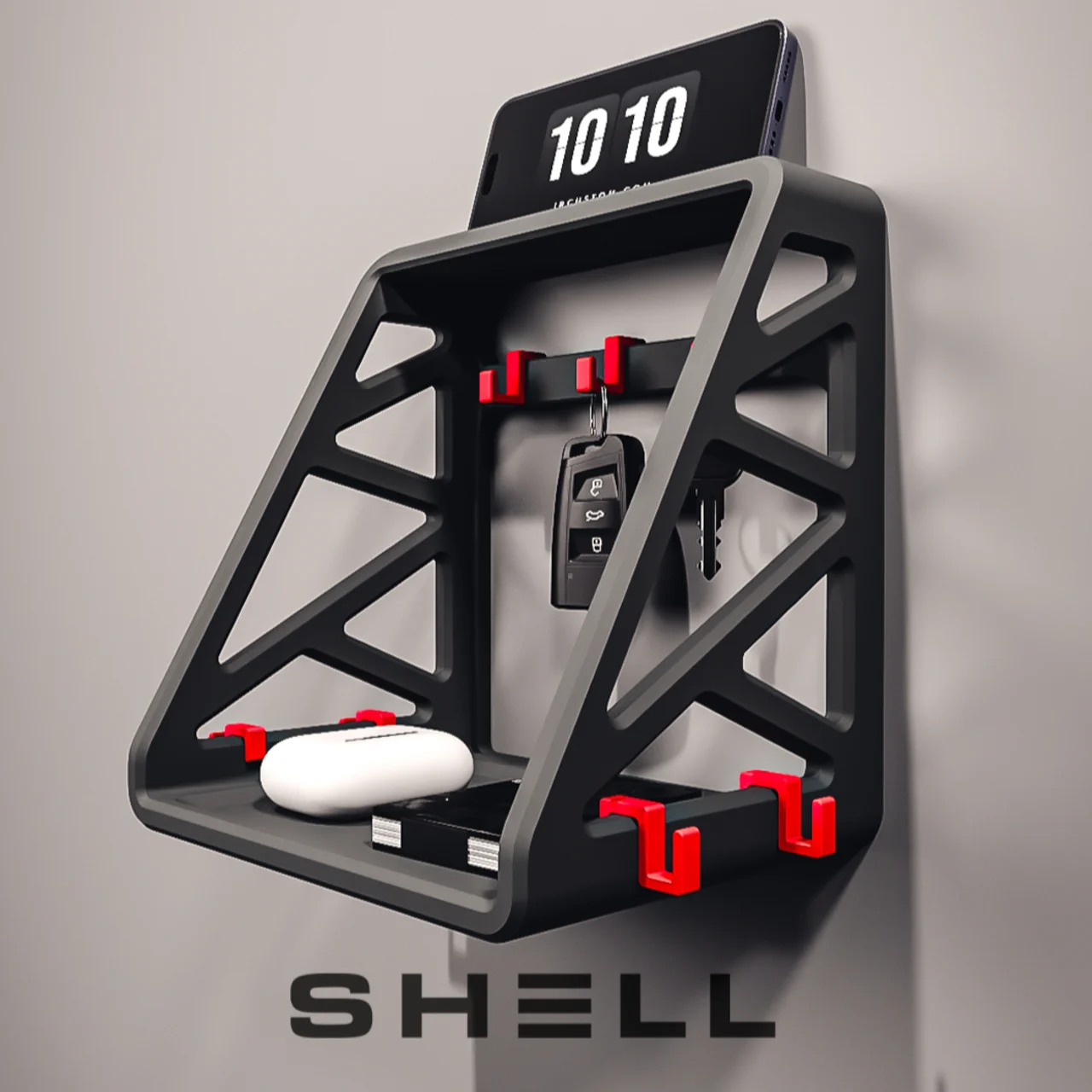 The $50 SHELL Treats Your Keys and Wallet as Things Worth Displaying