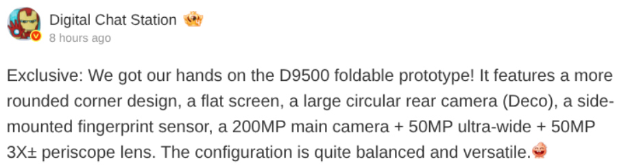 Vivo X Fold 6 Specs Leak