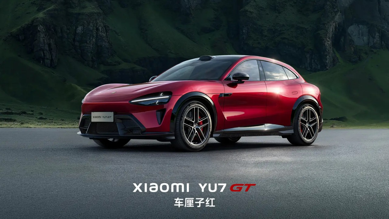 契合整车配色,小米 YU7 GT 专属座舱主题公布