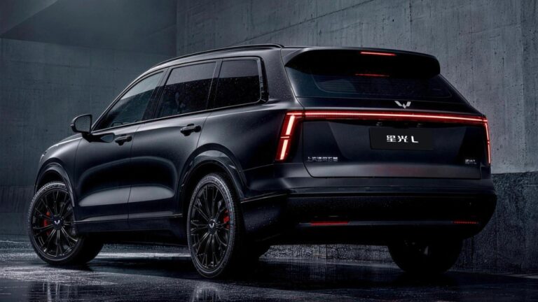 预售价 12.28 万元起,五菱星光 L 黑武士版大六座 SUV 外观公布