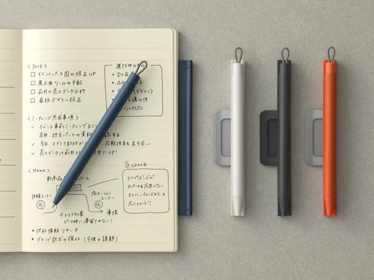 5 accessori giapponesi da scrivania utili e ben progettati