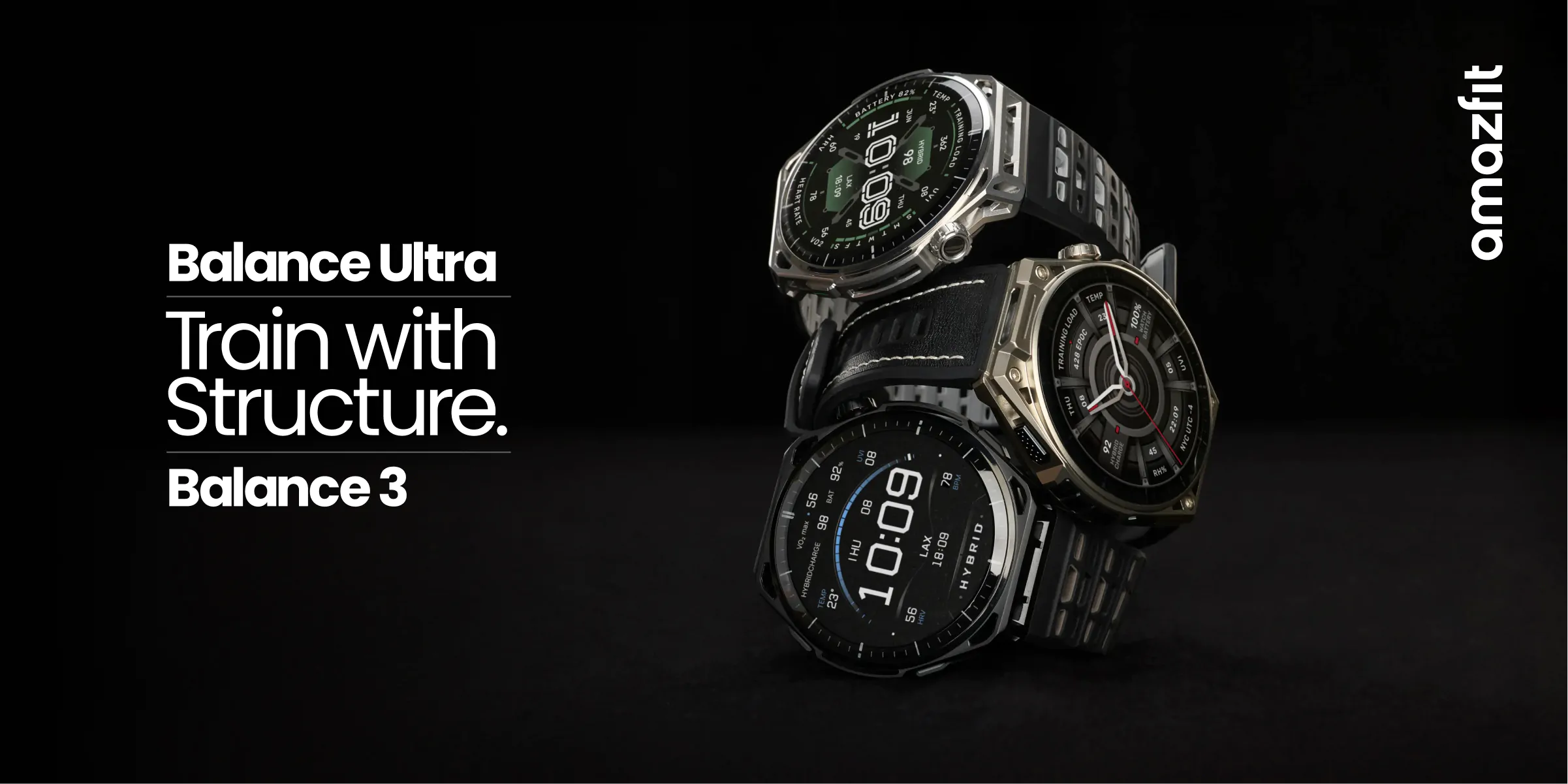 Amazfit Balance 3 e Balance Ultra ufficiali