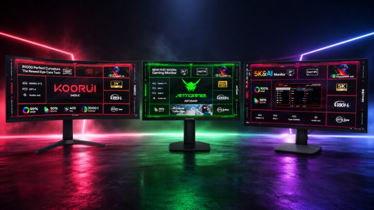 AntGamer ANT25ASF 1000 Hz e nuovi monitor gaming AntGamer